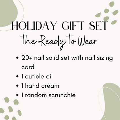 Holiday Gift Set - Ready to Wear