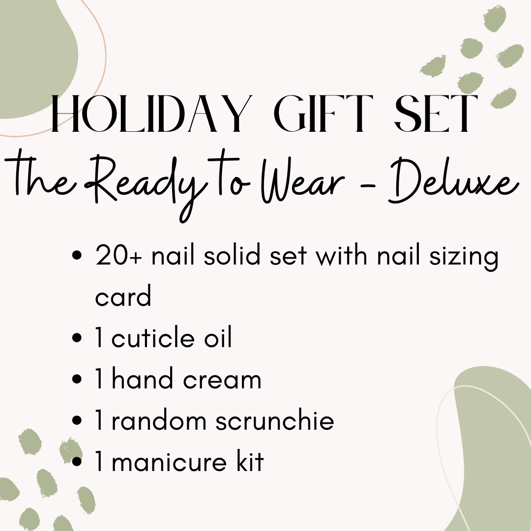 Holiday Gift Set - Ready to Wear Deluxe